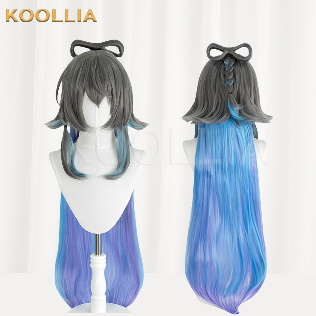Virtuelle Sängerin Luo Tianyi Basic Perücke