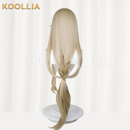 Honkai: Star Rail Luocha Long Golden Hair Basic Wig