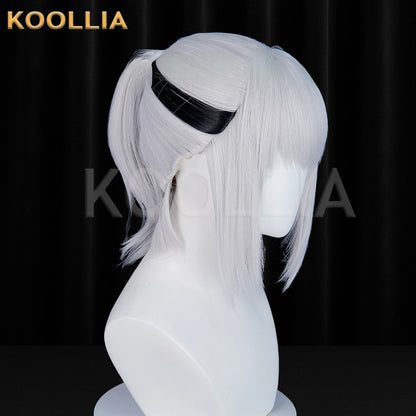 Delta Force Mai Xiaowen/Hackclaw Short Silver-white Hair Basic Wig