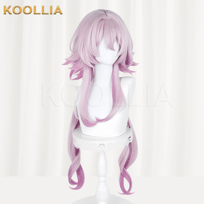 Honkai：Star Rail March 7th Long Pink Hair Basic Wig