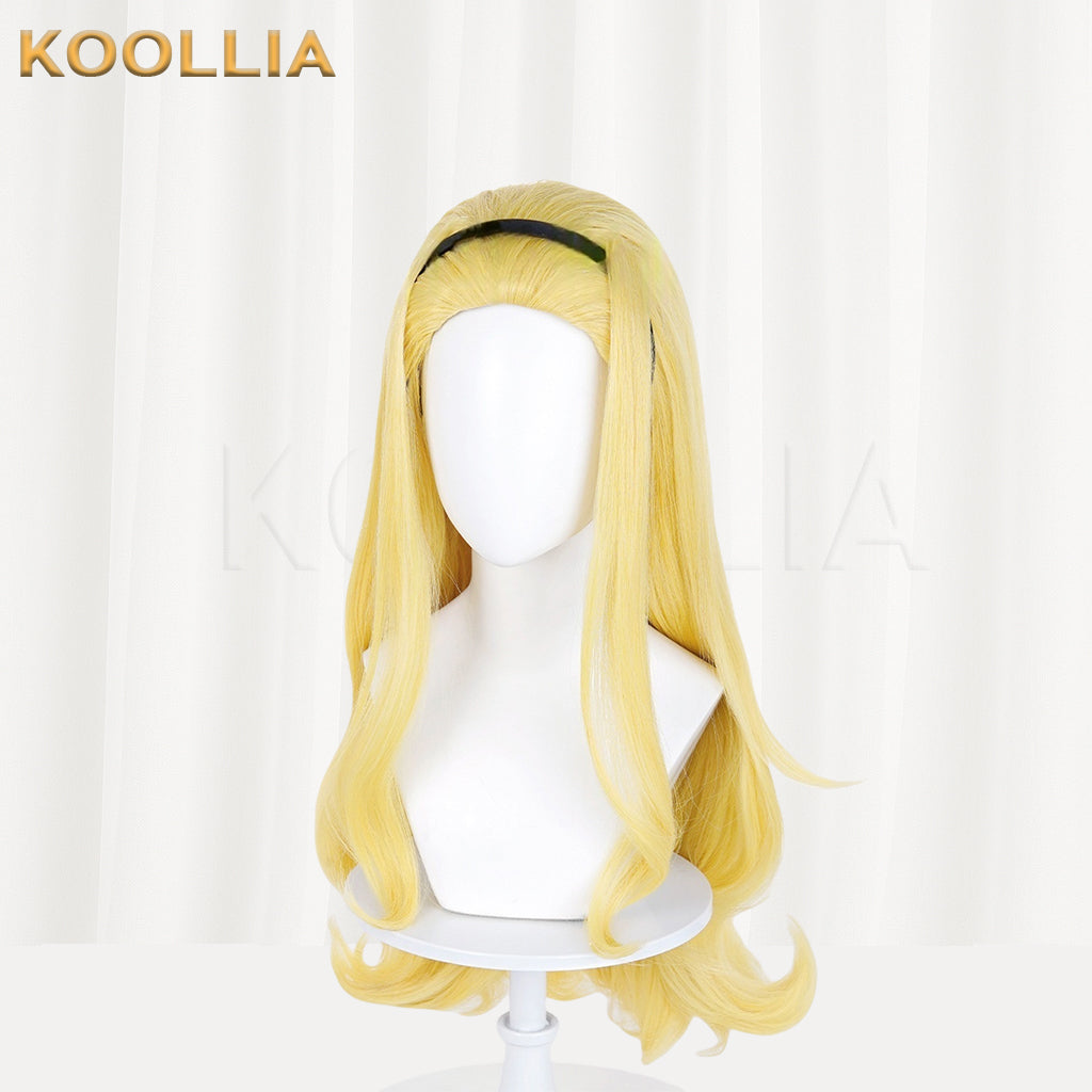 Takopi’s Original Sin Marina Kirarazaka Long Yellow Hair Basic Wig