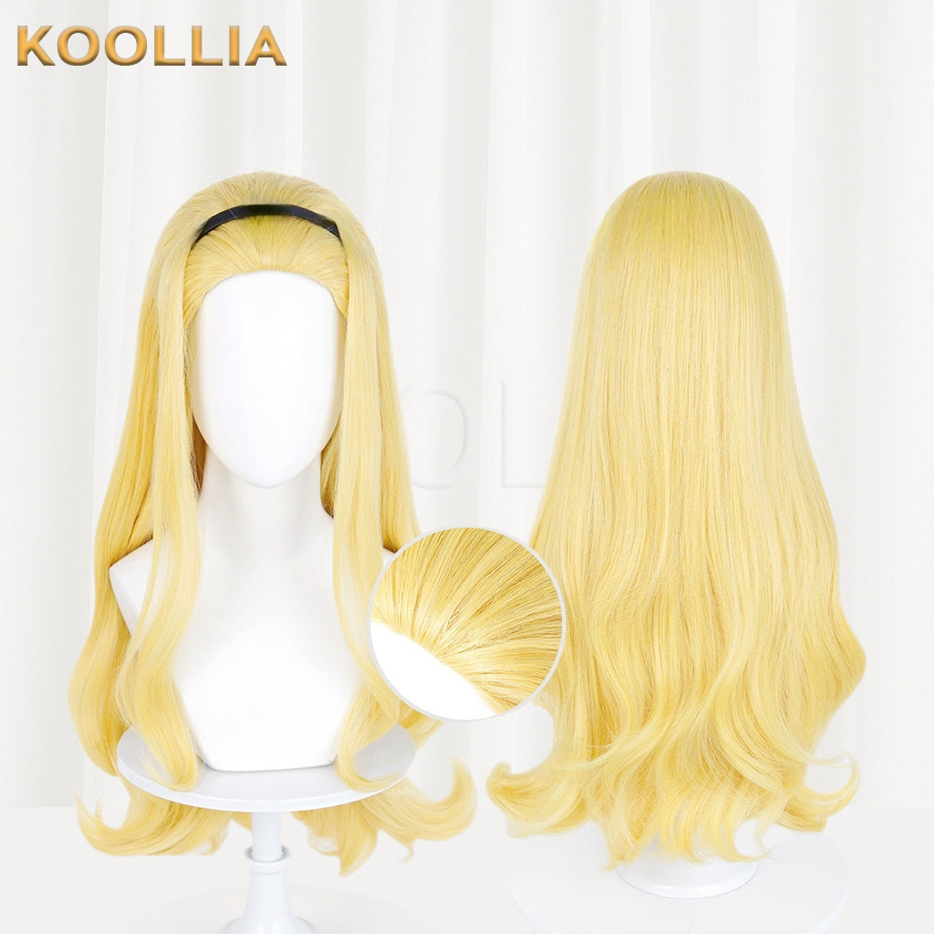 Takopi’s Original Sin Marina Kirarazaka Long Yellow Hair Basic Wig