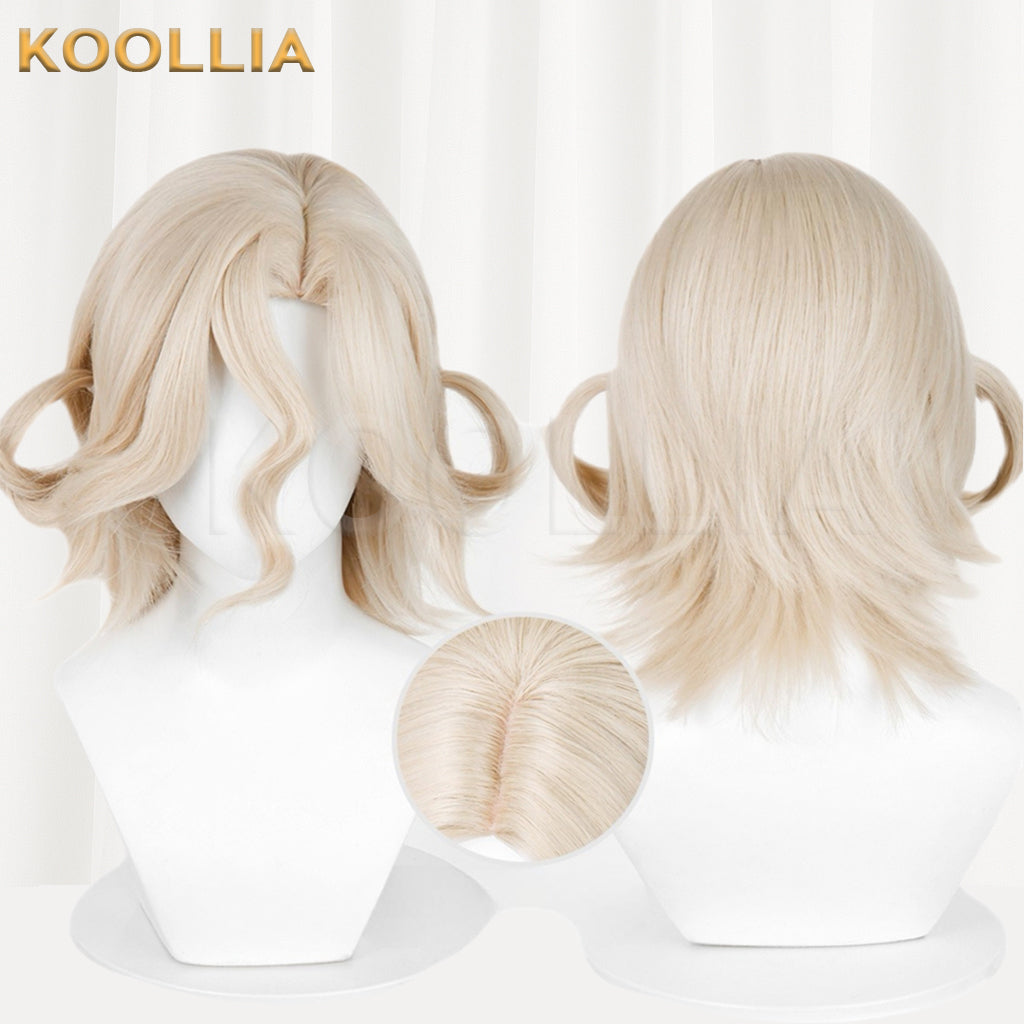 IdentityV Bloody Queen Mary Short Blonde Hair Basic Wig