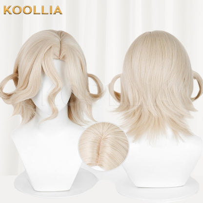 IdentityV Bloody Queen Mary Short Blonde Hair Basic Wig