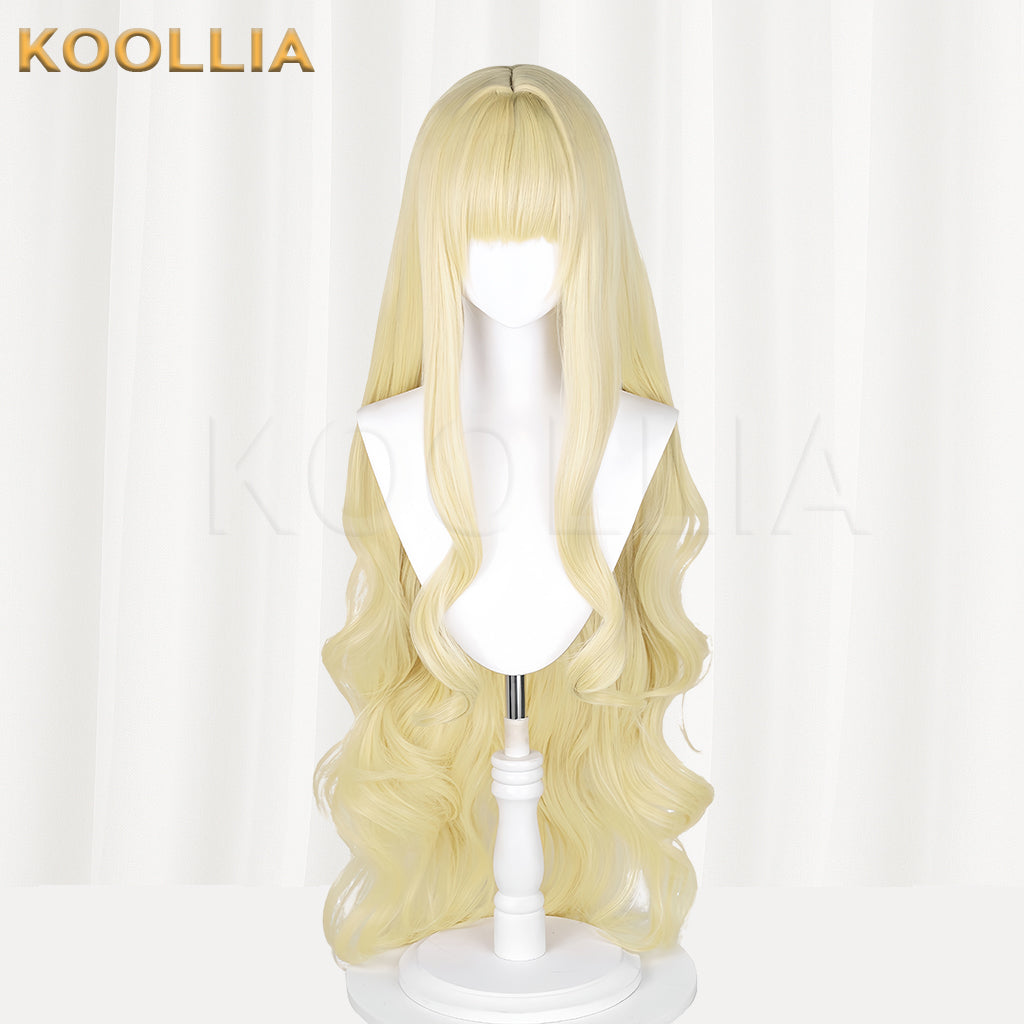 Shugo Chara Mashiro Rima Long Blonde Hair Basic Wig