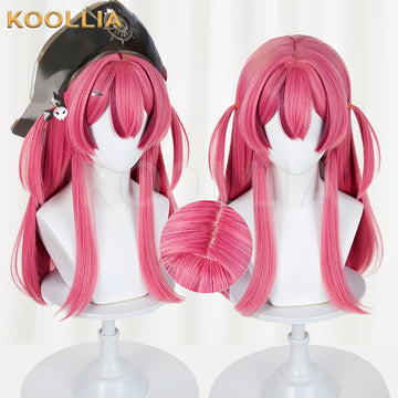 NIKKE：The Goddess of Victory  Mast(Romantic Maid) Long Red Hair Basic Wig - KOOLLIA