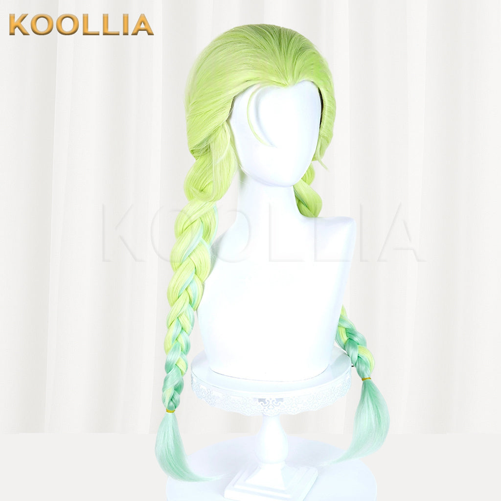 Panty & Stocking with Garterbelt GunSmith Long Green  Hair Basic Wig