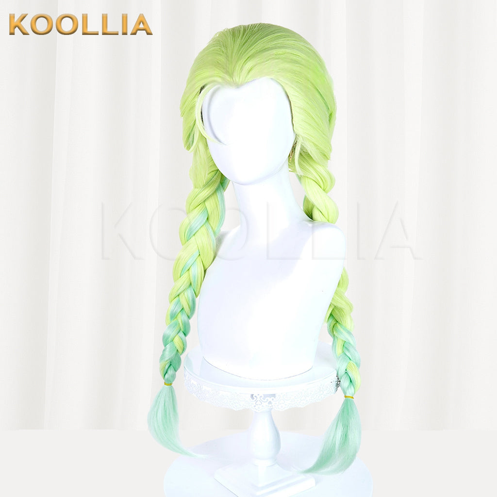 Panty & Stocking with Garterbelt GunSmith Long Green  Hair Basic Wig