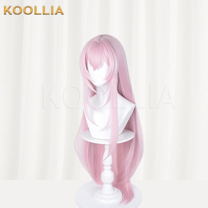 Virtuelle Sängerin Megurine Luka Lange rosa Haare Basic Perücke
