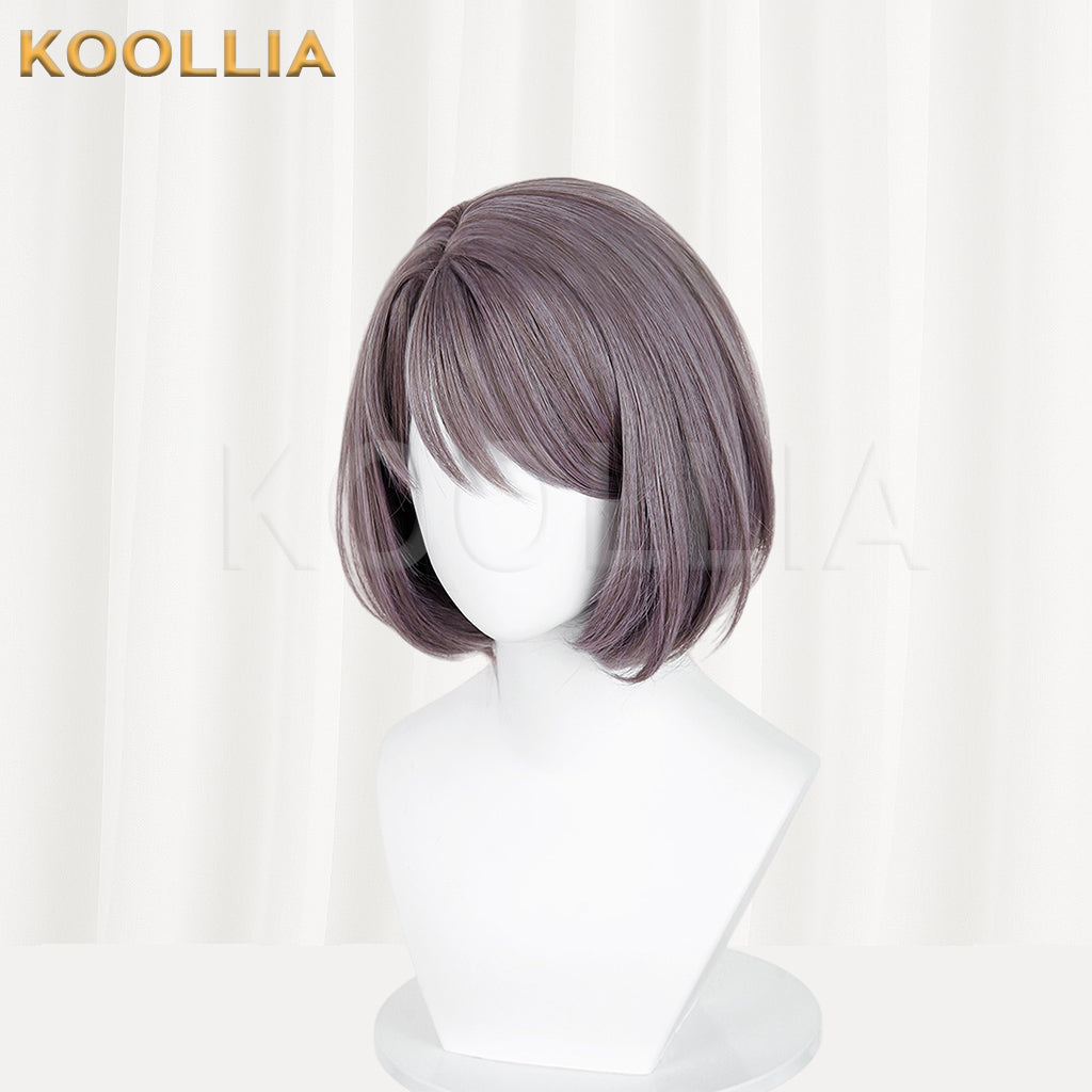 NIKKE：The Goddess of Victory Milk Short Grey Hair Basic Wig