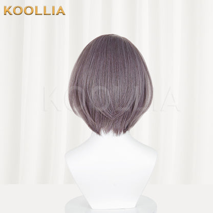 NIKKE：The Goddess of Victory Milk Short Grey Hair Basic Wig