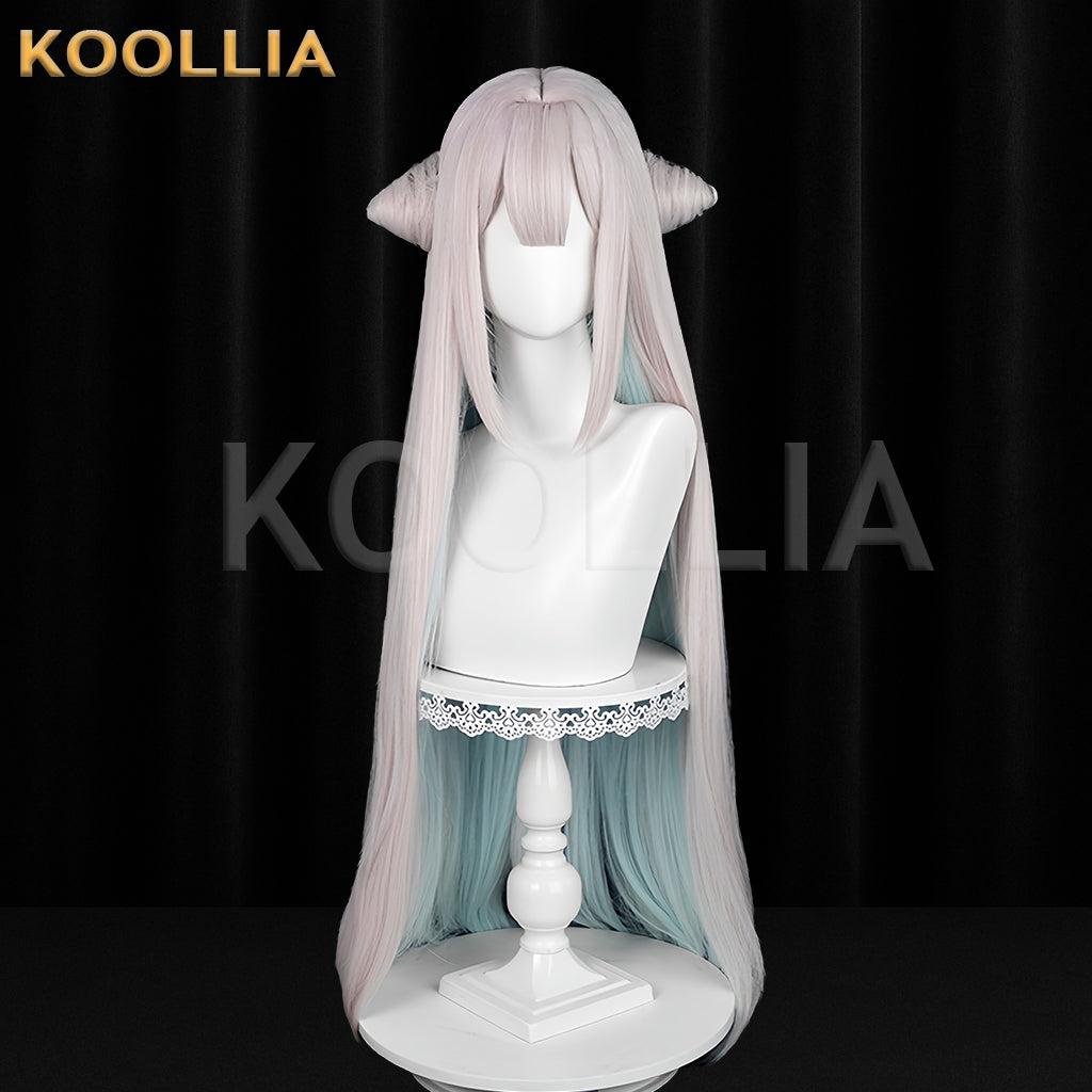 Magical Girl vs. Demon: Once Enemies Mimori Byakuya Long Mix Hair Basic Wig