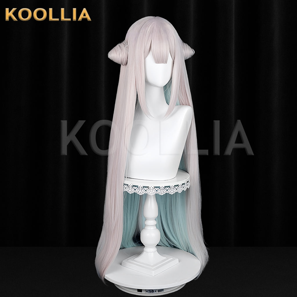 Magical Girl vs. Demon: Once Enemies Mimori Byakuya Long Mix Hair Basic Wig