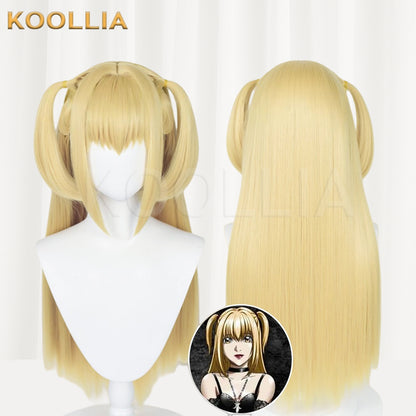 Death Note MisaMisa Long Blonde Hair Basic Wig