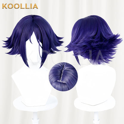Miside Mita Long Purple Hair Basic Wig