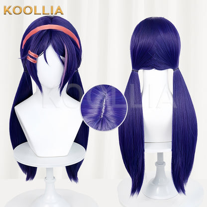 Miside Mita Long Purple Hair Basic Wig