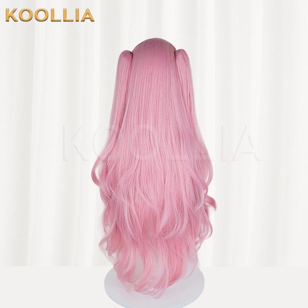 Alien Stage Bunny Café Mizi Cosplay Wig – Long Pink Hair | KOOLLIA
