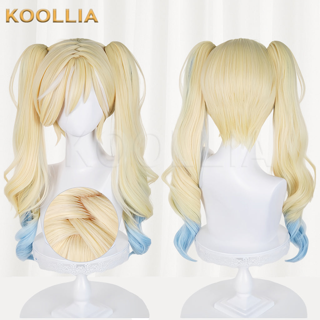Eggy Party Mute Girl Stella Long Mix Hair Basic Wig