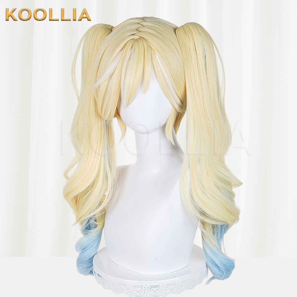 Eggy Party Mute Girl Stella Long Mix Hair Basic Wig