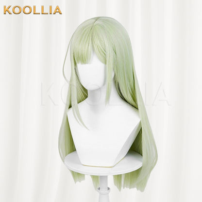 BanG Dream! It’s MyGO!!!!! 	Mutsumi Wakaba Long Green Hair Basic Wig