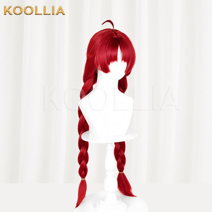 Arknights Myrtle Long Red Hair Basic Wig
