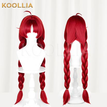 Arknights Myrtle Long Red Hair Basic Wig