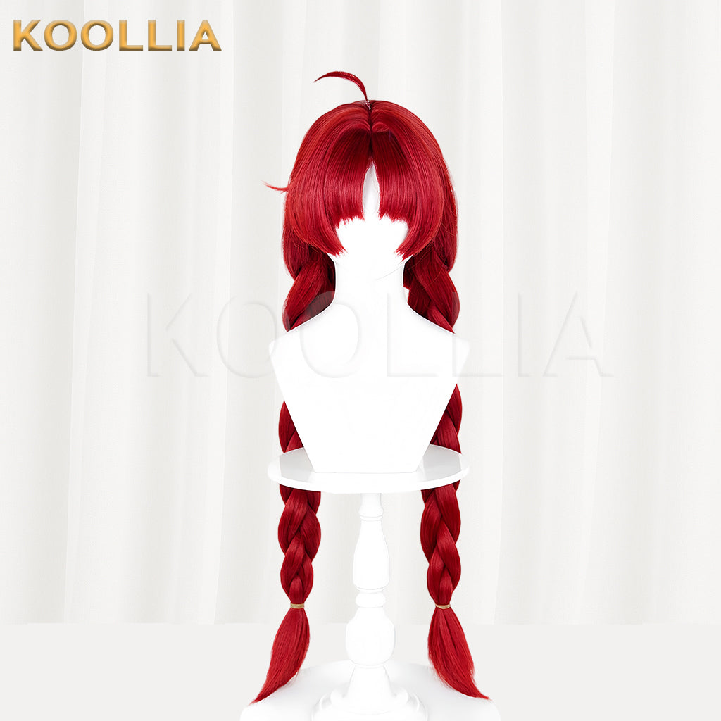 Arknights Myrtle Long Red Hair Basic Wig