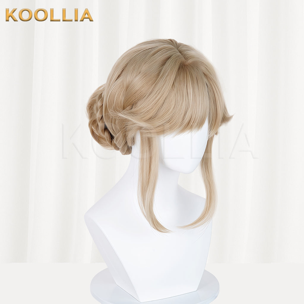 NIKKE：The Goddess of Victory Ade Short Blonde Hair Basic Wig  KOOLLIA