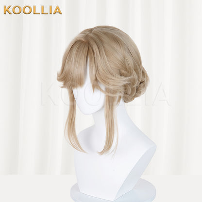 NIKKE：The Goddess of Victory Ade Short Blonde Hair Basic Wig  KOOLLIA