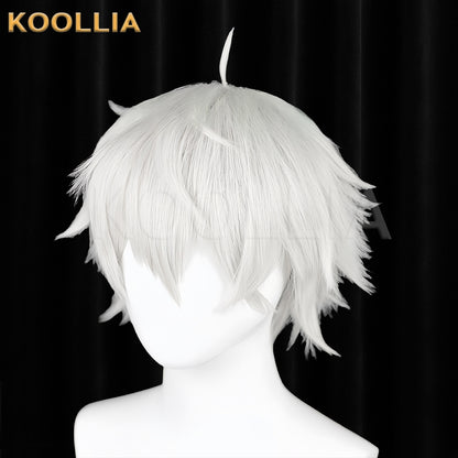 Blue Lock Nagi Seishiro Short White Hair Basic Wig