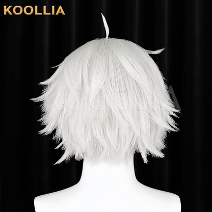 Blue Lock Nagi Seishiro Short White Hair Basic Wig