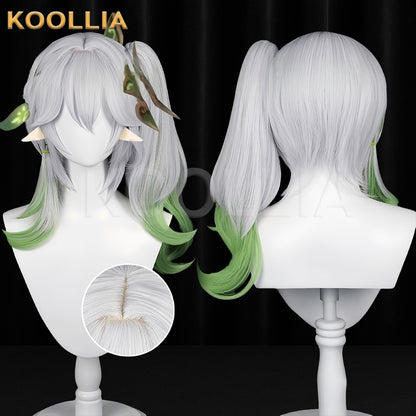 Genshin Impact Nahida Long White Hair Basic Wig