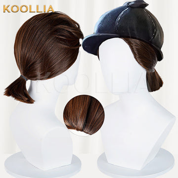 IdentityV Mercenary Naib Subedar(Mr. Reasoning) Short Black Hair Basic Wig - KOOLLIA