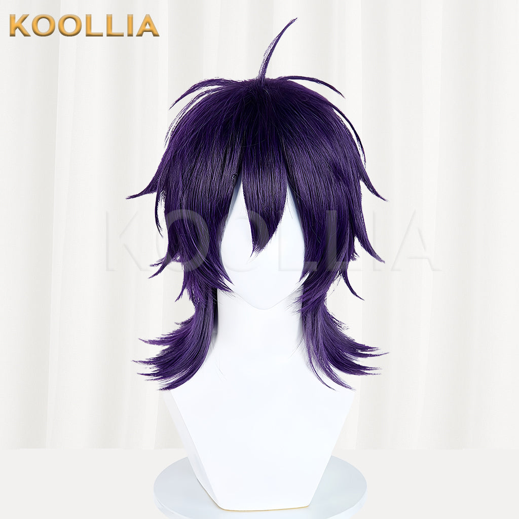 JoJo's Bizarre Adventure Narancia Ghirga Short Purple Hair Basic Wig