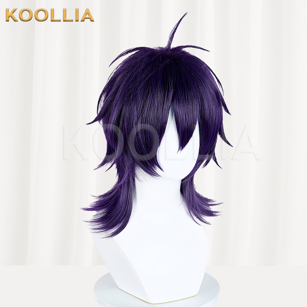 JoJo's Bizarre Adventure Narancia Ghirga Short Purple Hair Basic Wig
