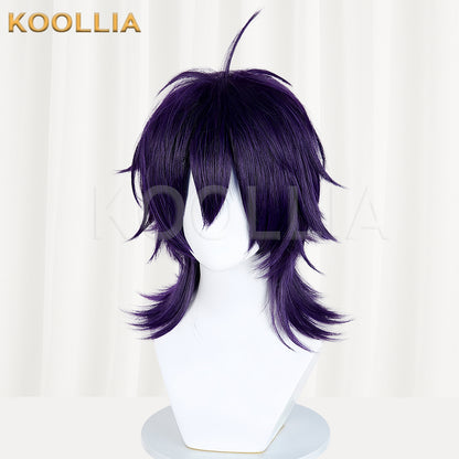 JoJo's Bizarre Adventure Narancia Ghirga Short Purple Hair Basic Wig