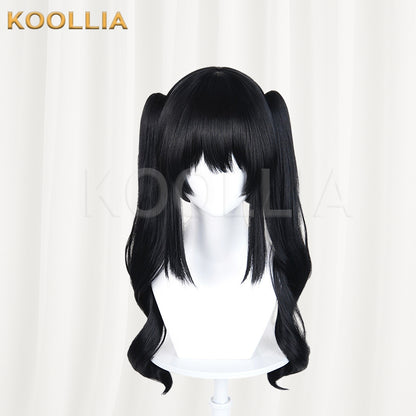 Magical Girl’s Witch Trial Nayoka Kurobe Long Black Hair Basic Wig