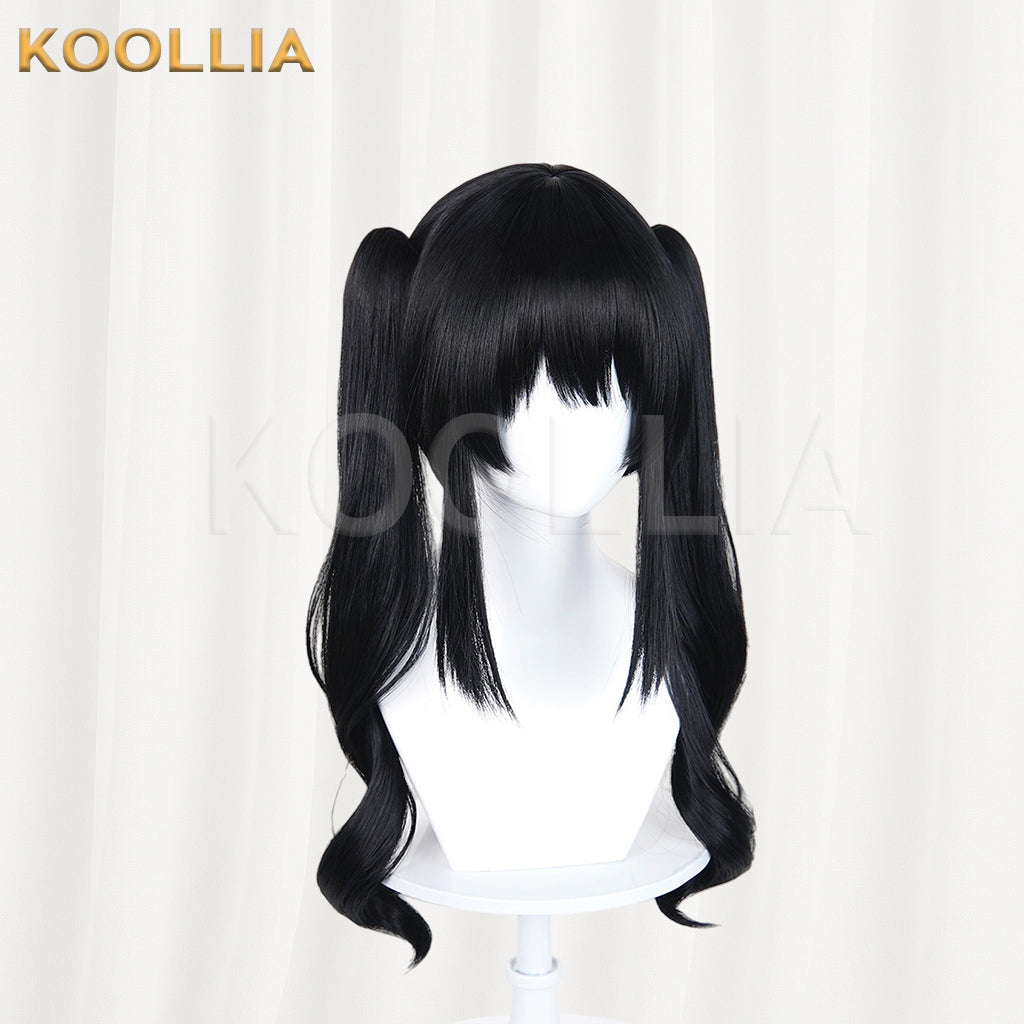 Magical Girl’s Witch Trial Nayoka Kurobe Long Black Hair Basic Wig