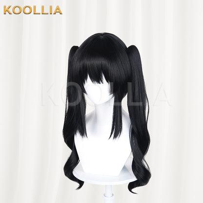 Magical Girl’s Witch Trial Nayoka Kurobe Long Black Hair Basic Wig