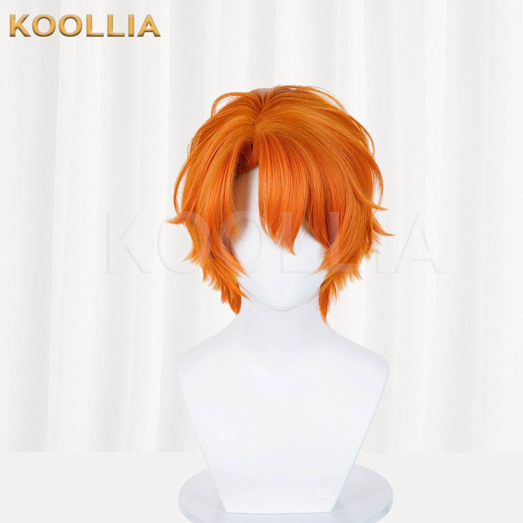 Zootopia Nick·Wilde Short Orange Hair Basic Wig