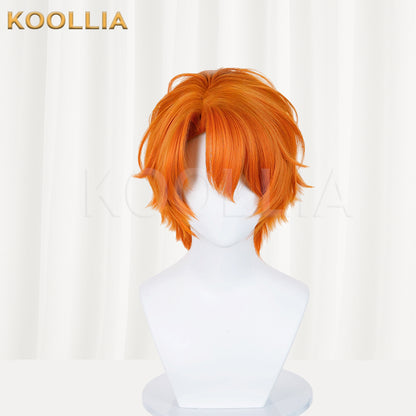 Zootopia Nick·Wilde Short Orange Hair Basic Wig