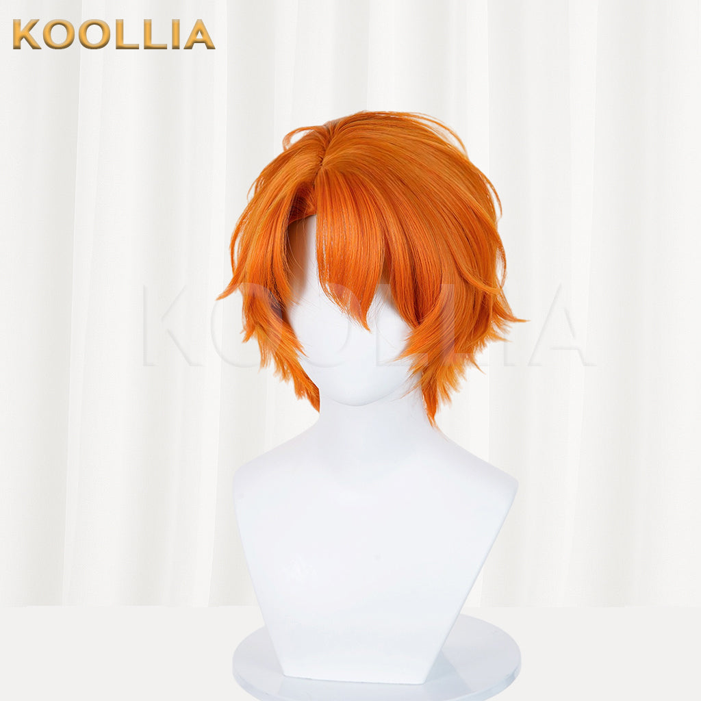 Zootopia Nick·Wilde Short Orange Hair Basic Wig