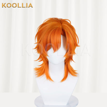 Zootopia Nick·Wilde Short Orange Hair Basic Wig