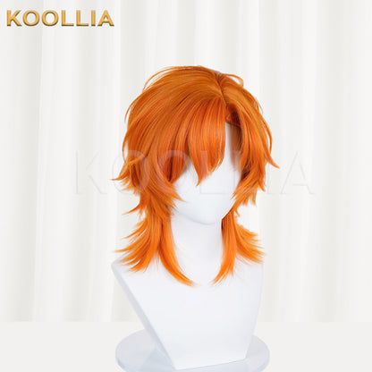 Zootopia Nick·Wilde Short Orange Hair Basic Wig