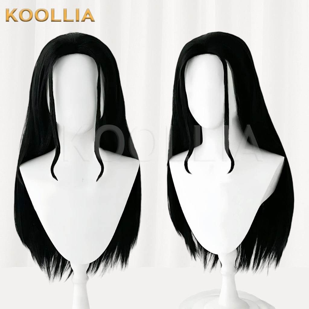 One Piece Nico Robin Long Black Hair Basic Wig