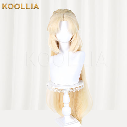 Genshin Impact Nicole Reeyn Long Blonde Hair Basic Wig