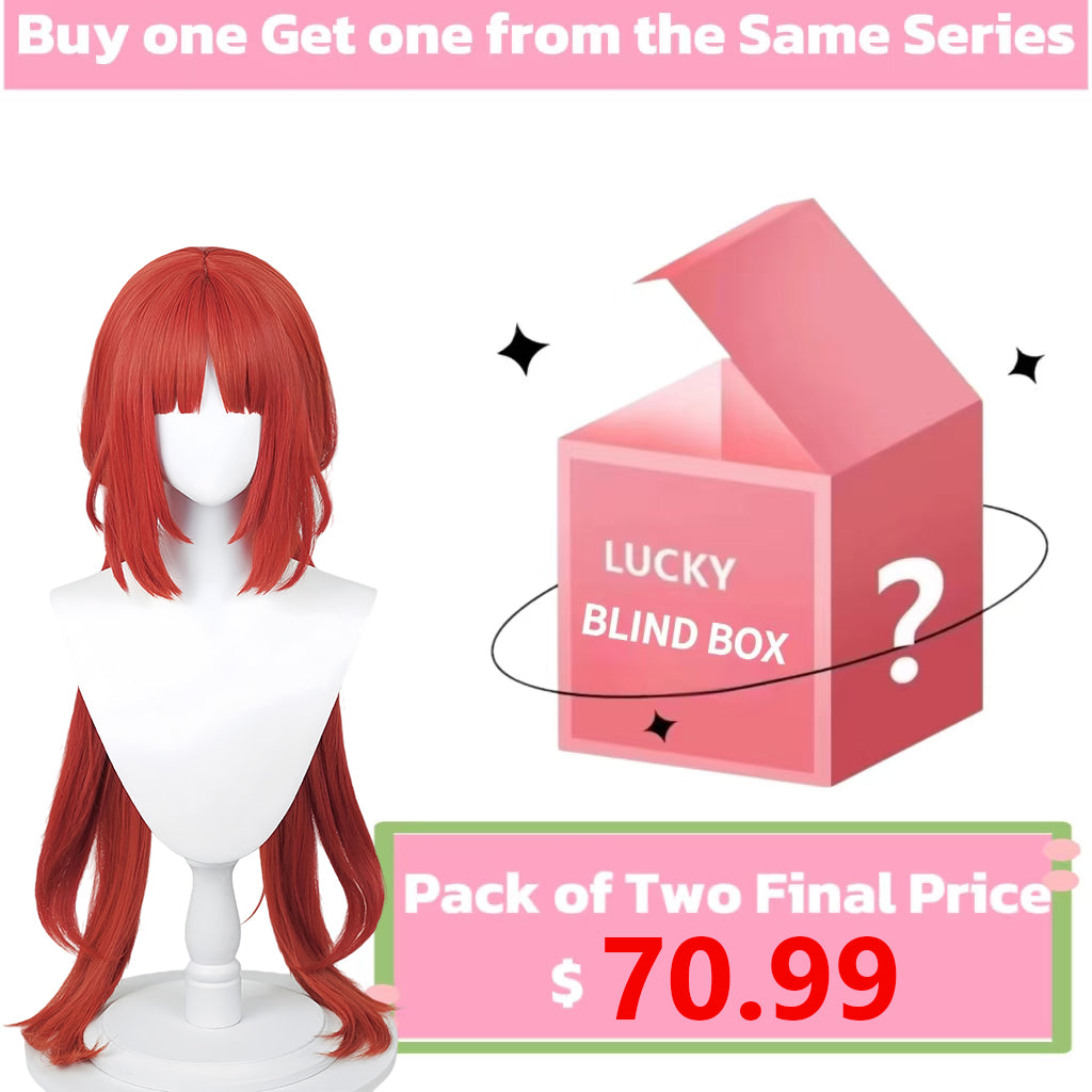 Genshin Impact Nilou Basic Long Red Hair Basic Wig