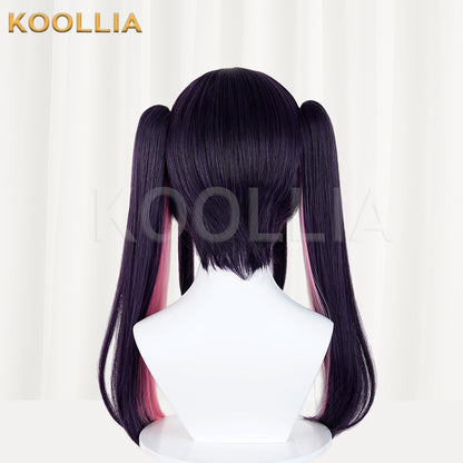 Chrono Kaguya Noyi Junzawa Long Purple Pink Hair Basic Wig