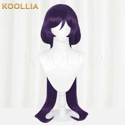 LoveLive! School idol project Short Purple Hair Basic Wig