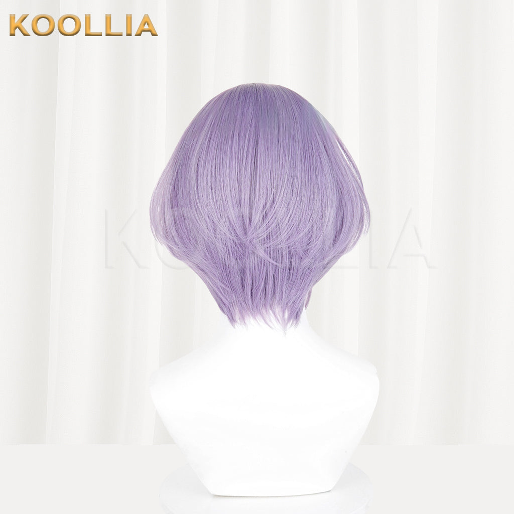 BanG Dream! It’s MyGO!!!!! Nyamu Yūtenji Short Purple Hair Basic Wig